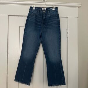 Frame Denim Dark Blue Flare Jeans